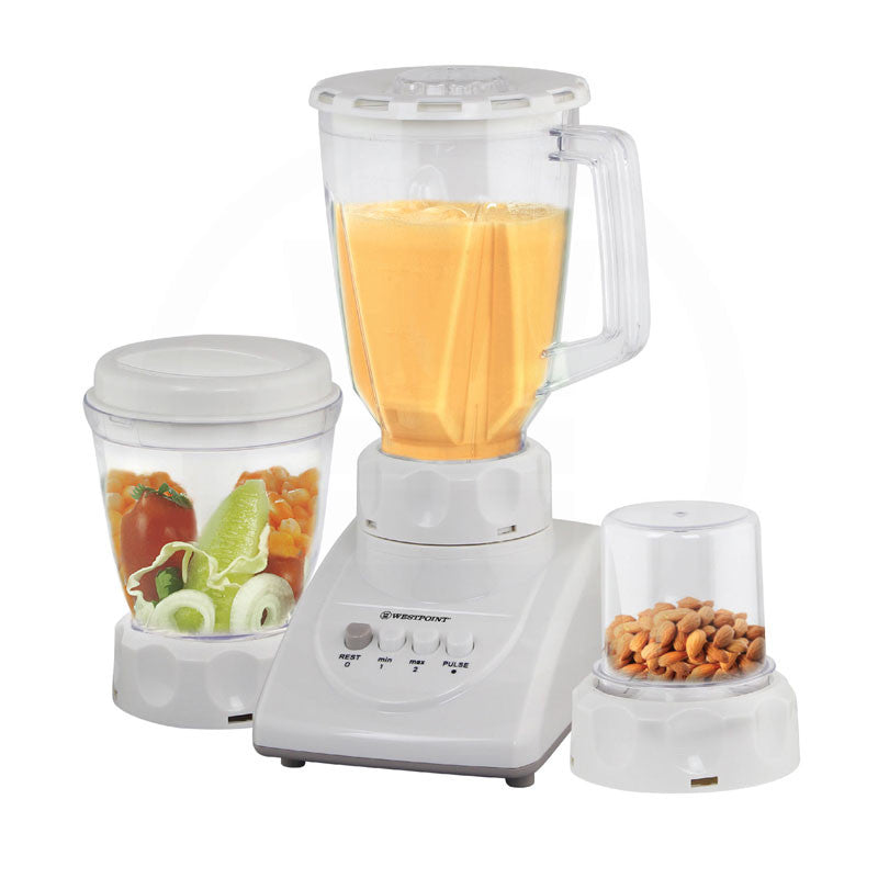 Westpoint  WF-738 3 in 1 Blender and Grinder With Official Warranty