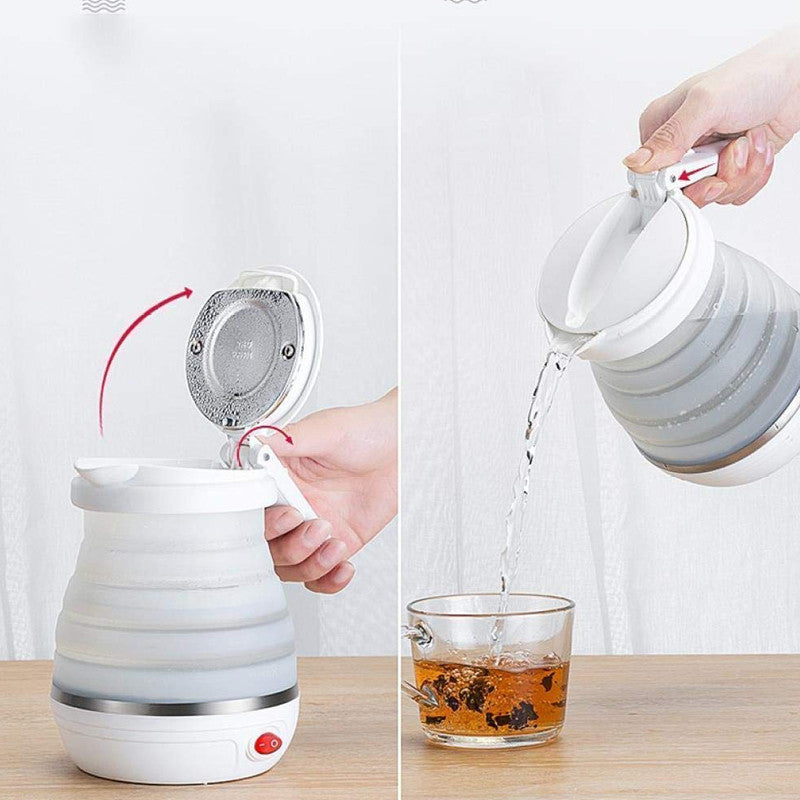 Foldable electric kettle for travel hotsell