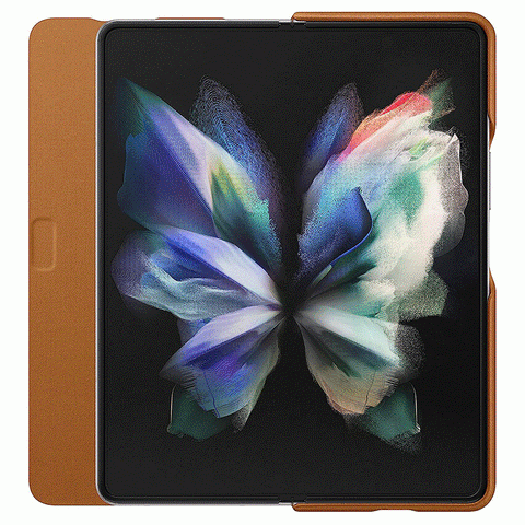 Samsung Galaxy Z Fold 3 Leather Flip Cover 5G