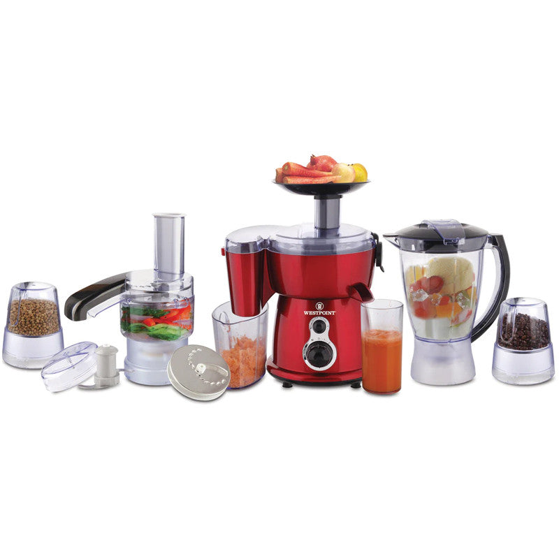 Westpoint WF-2803 Food Processor 9 in 1 Golden With Official Warranty.