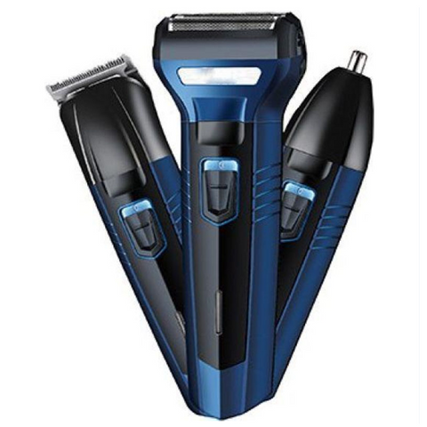 Kemei KM-6330 3 in 1 Hair Trimmer Grooming Kit With Official Warranty