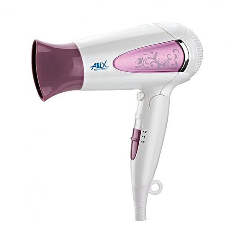 Anex AG-7003 Deluxe Hair Dryer With Official Warranty (1600 Watts)