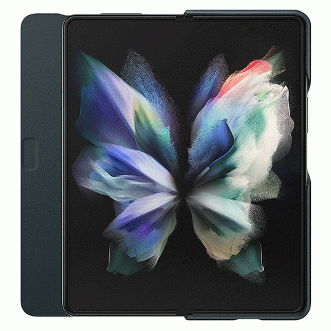 Samsung Galaxy Z Fold 3 Leather Flip Cover 5G