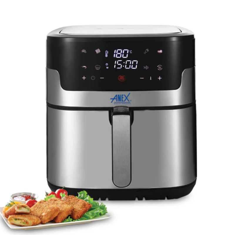 Anex AG-2024 8 LTR Digital Air Fryer With Official Warranty