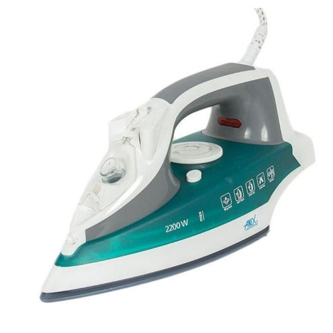 Anex AG-1025 Deluxe Steam Iron With Official Warranty (2200W)