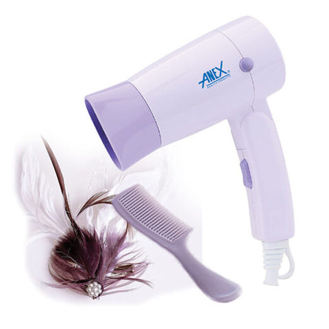 Anex AG-7001 Deluxe Hair Dryer With Official Warranty (1200 W)