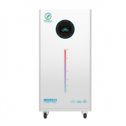 Primax LUXEED Power Walls 16.08kWh 51.2V LiFePO4 Battery | 314Ah Solar Energy Storage System