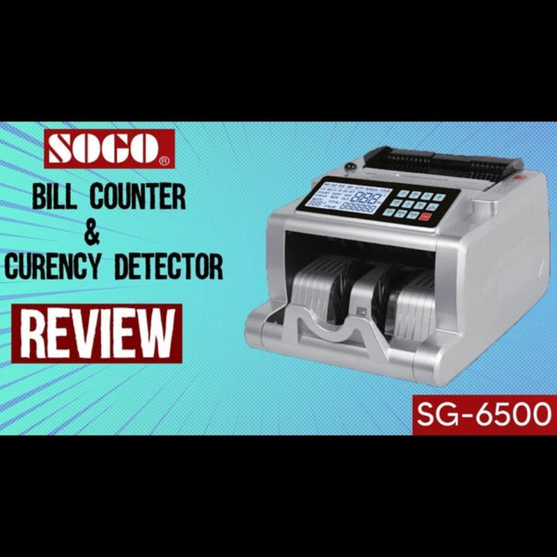 Sogo SG-6500 Bill Counter Detector Machine
