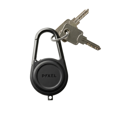 Pixel Smart Aluminum Key Locator | Metal Key Ring GPS Locator