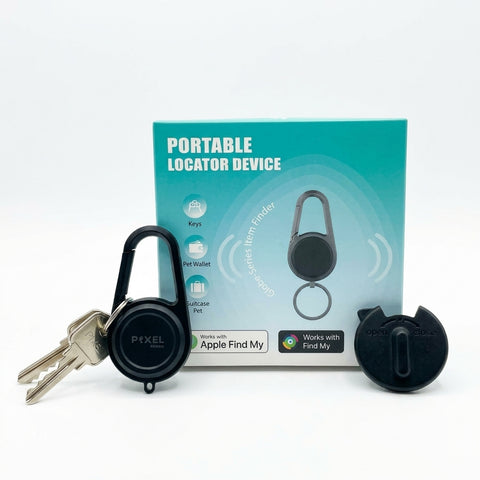Pixel Smart Aluminum Key Locator | Metal Key Ring GPS Locator