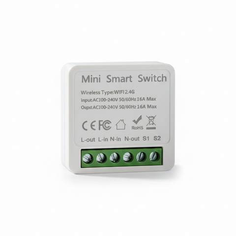 DIY 16A Mini Smart Switch WiFi | Smart Life App Control
