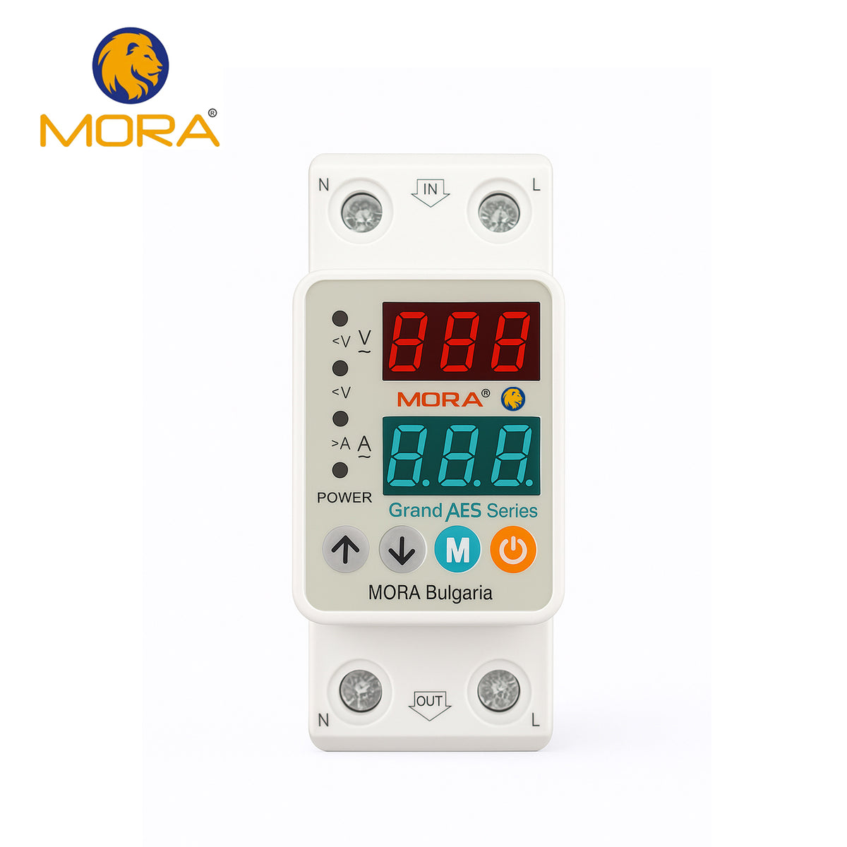 Mora 80A VA Protector by MORA Bulgaria with time delay function 2024