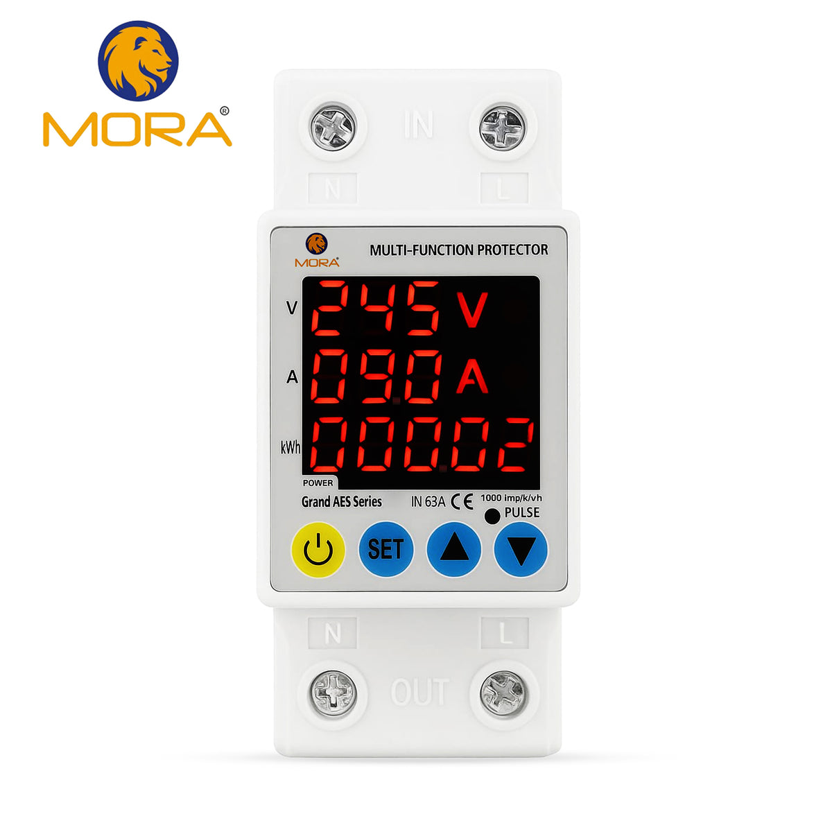 Mora 8in1 Voltage Protector | Over & Under Voltage Protective Device w ...