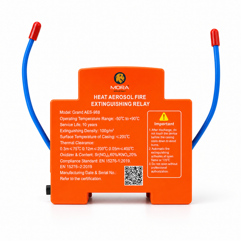 MORA Heat Aerosol Fire Extinguishing Device QRR0.01G – Automatic Fire Suppression System