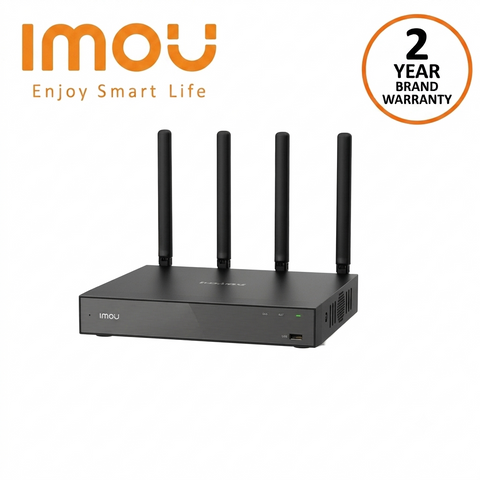 IMOU Smart NVR-N118W-8AOE 18-Channel Wi-Fi NVR Recorder | H.265 | Dual-Band Wi-Fi 6 | HDMI/VGA | Two-Way Audio