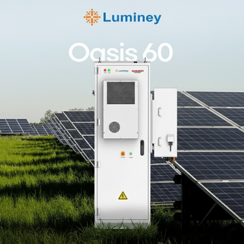 Luminey OASIS 60 60kwh HV –  High Voltage Energy Storage System | CIESS 60 Model | IP55 Outdoor Battery Cabinet