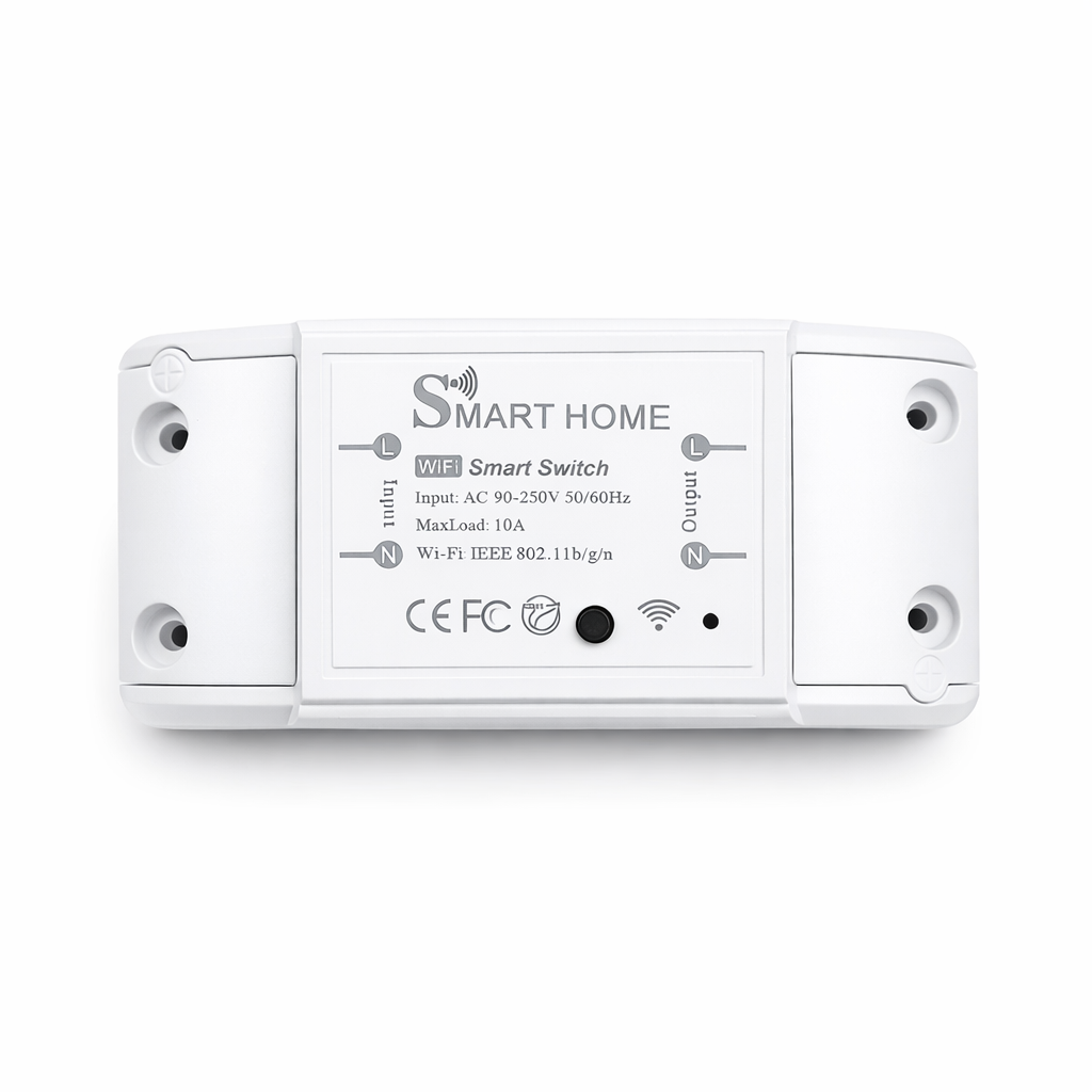 Smart Home 10A WiFi On/Off Switch | Voice & App Control