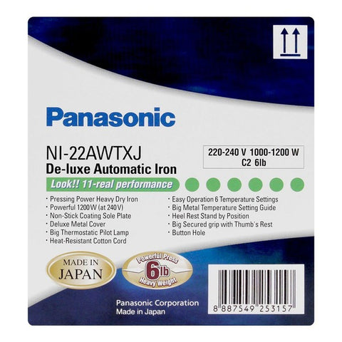 Panasonic NI-22AWTXJ Iron Original Made in Japan