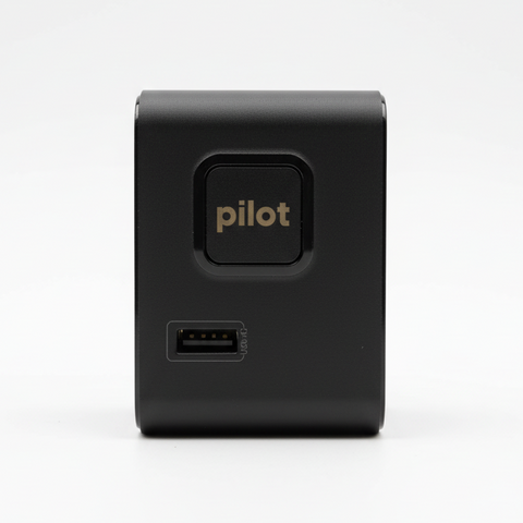 Pilot Universal Travel Adapter PD 45W – Fast Charging USB-C PD, 2500W All-in-One International Power Adapter with Safety Fuse