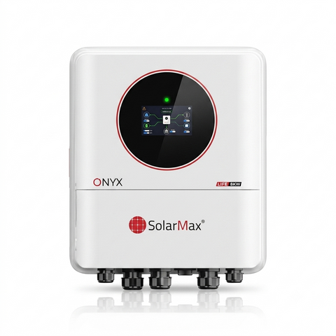 SolarMax ONYX Lite 6KW Hybrid Solar Inverter PV9000+ | Dual MPPT | 48V Battery | IP65