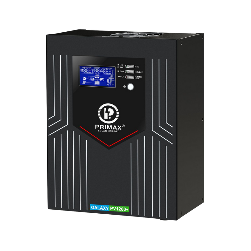 PRIMAX GALAXY PV1200+ Hybrid Solar Inverter with 50A MPPT Solar Charge Controller