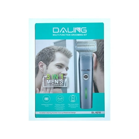 Daling DL 9218 3in1 Trimmer and Grooming Kit for Men