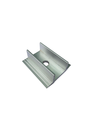 BHS Aluminum Mid Clamp  for Solar Mount With Base & Bolt