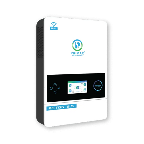 PRIMAX FOTON 8.5 6.5KW Hybrid Solar Inverter With 8500W Mppt Solar Charge Controller