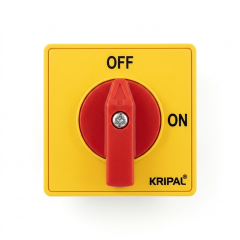 Kripal UKG1-20 3P 16A Selector Switch 61003 | OFF-ON Surface Mount Rotary Switch 48×48mm