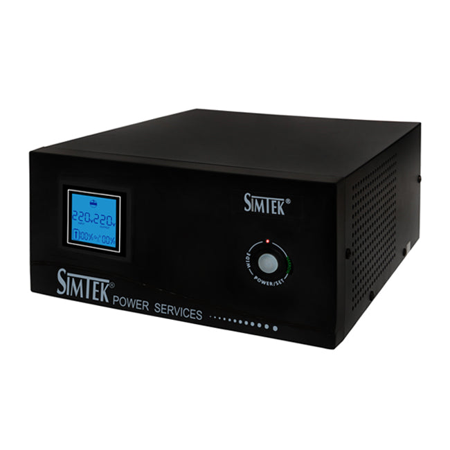 Simtek Pure Sine Wave UPS/Inverter 8 Fans & 8 Lights 2000VA – 1200Watts 24v DC – 1 Year Warranty