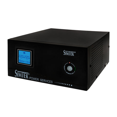 Simtek Pure Sine Wave UPS/Inverter 4 Fans & 4 Lights 1200VA – 640Watts 12v DC – 1 Year Warranty