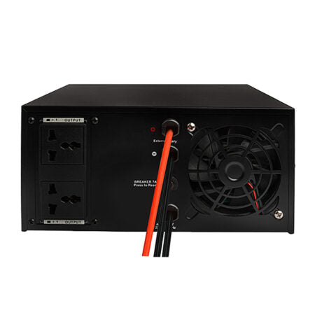 Simtek Pure Sine Wave UPS/Inverter 6 Fans & 6 Lights 1500VA – 800Watts 12v DC – 1 Year Warranty