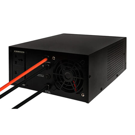 Simtek Pure Sine Wave UPS/Inverter 4 Fans & 4 Lights 1200VA – 640Watts 12v DC – 1 Year Warranty
