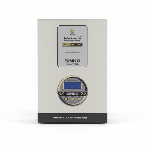 Sinko Solex Prime 7kW Off-Grid Solar Inverter | 250V DC Nominal Input | 20A Max Current | 4.5kW Load Capacity