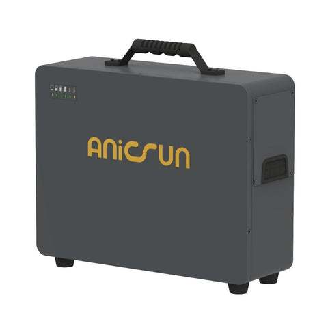 Anicsun BES 2.5K Lithium Battery 25.6V 100Ah (2.56kWh) | IP54 Solar Battery with 1–16 Parallel Support