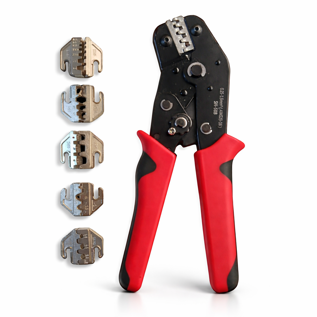 YTH SN-58B Crimping Plier Kit 0.25–1.5mm² (AWG 23–16) | Precision Wire Crimping Tool
