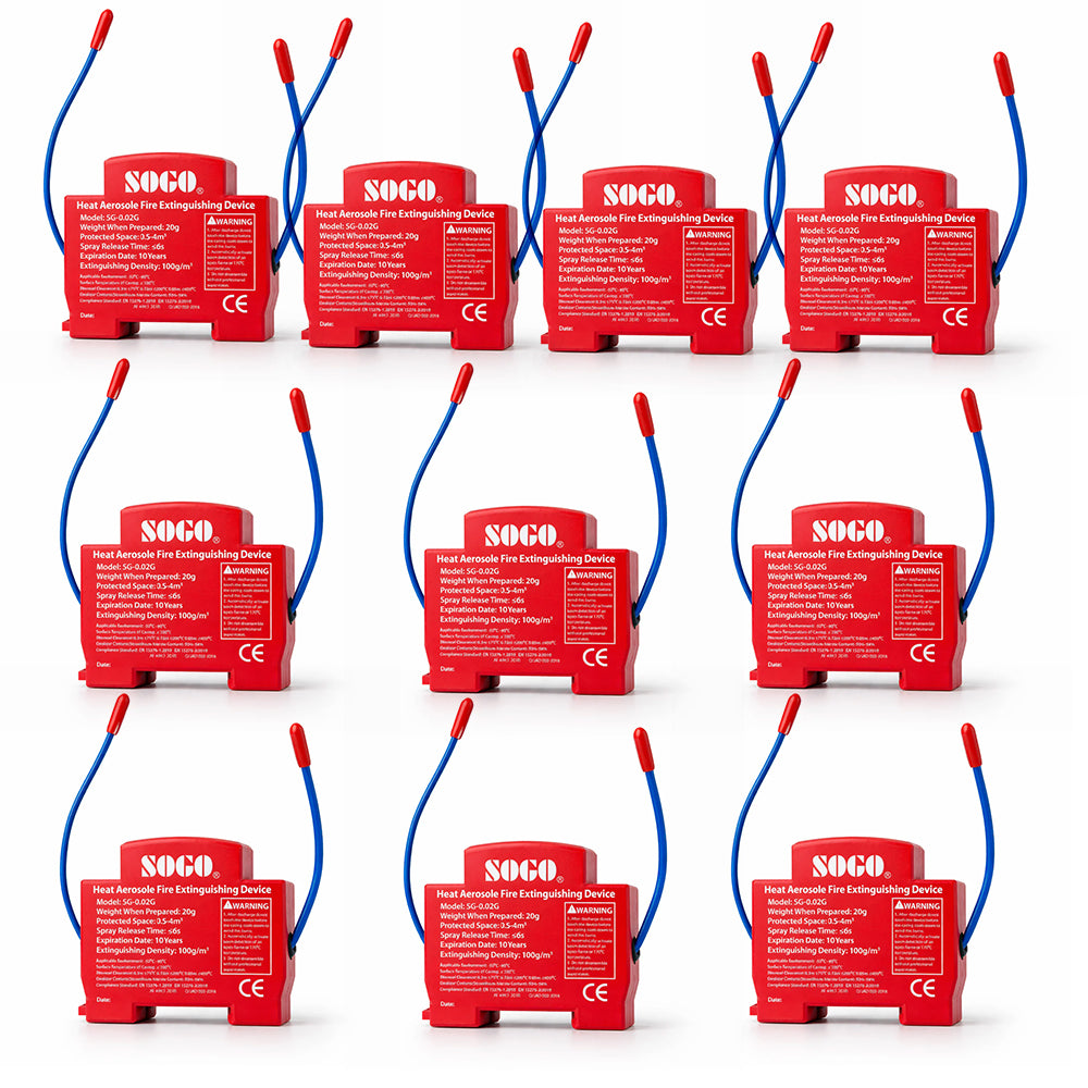 SOGO Heat Aerosol Fire Extinguishing Device 20G  Automatic Fire Suppression Safety System - B
