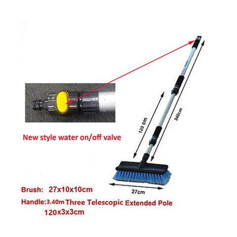 Telescopic Solar Panel Wash Brush