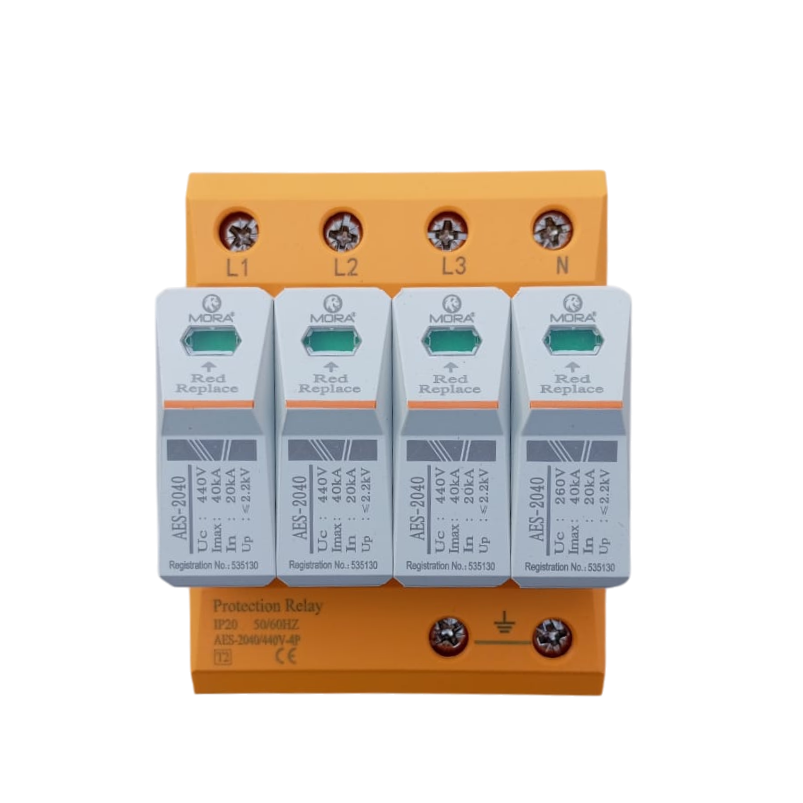 Mora (AES-2040) 4Pole 40kA AC (Surge Protection Device) SPD