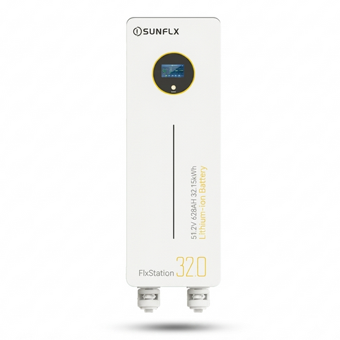 SUNFLX FlxStation 32.0 30kW 51.2V LiFePO4 Lithium-Ion Battery