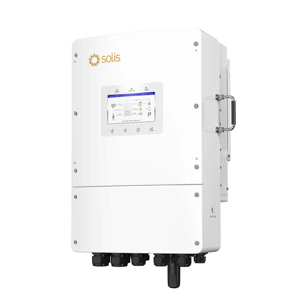 Solis 12kW S6 Hybrid Inverter (HV) – 3 Phase High Voltage Solar Inverter with 4 MPPT | 98.5% Efficiency | Model S6-EH3P12K-H