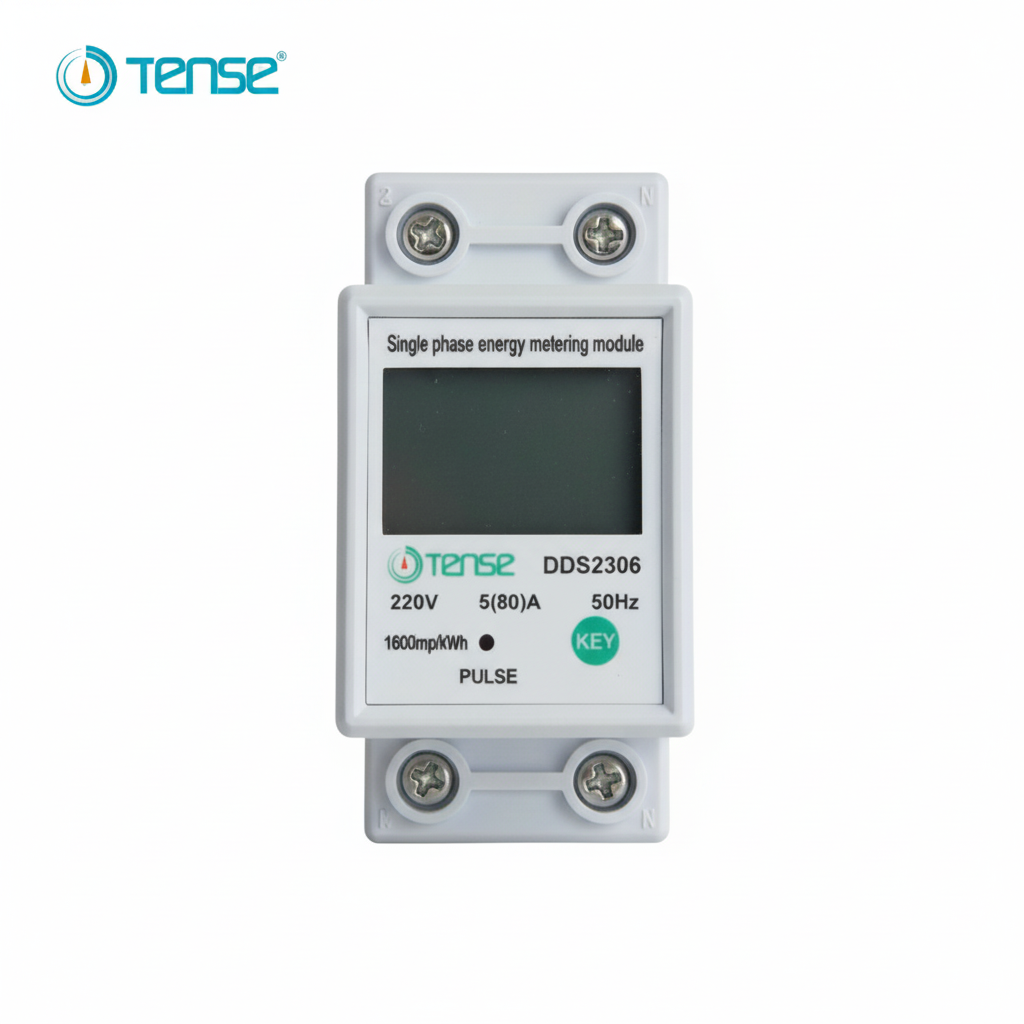 Tense DDS2306 220V Single Phase Energy Sub Meter 5(80)A 50Hz | Digital Power Meter