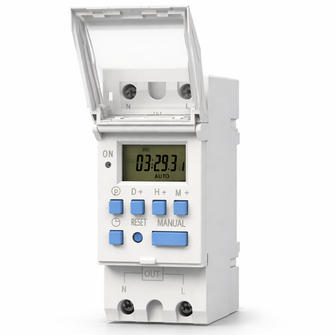 Tomzn 30A Weekly 7 Days Programmable Digital TIME SWITCH Timer