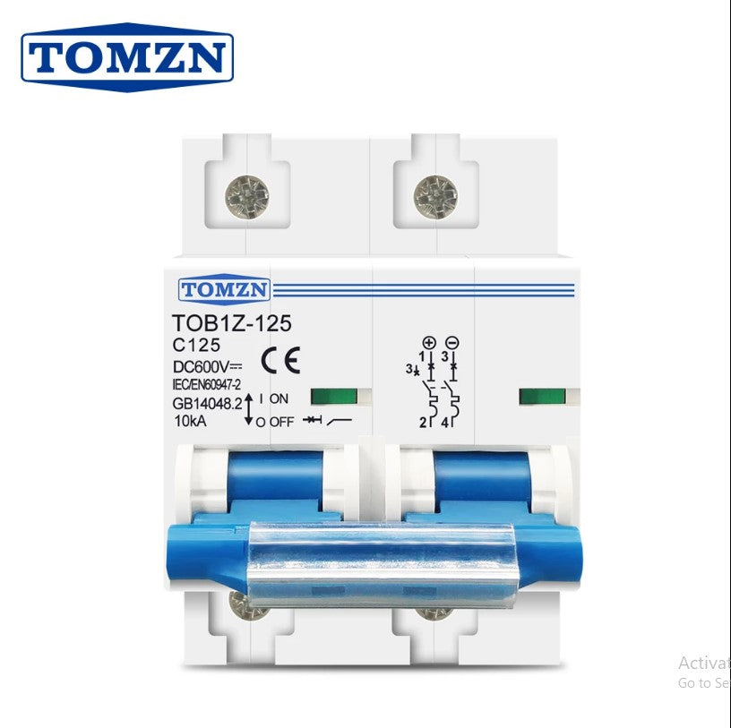 Tomzn Dc Circuit Breaker 125A/100A