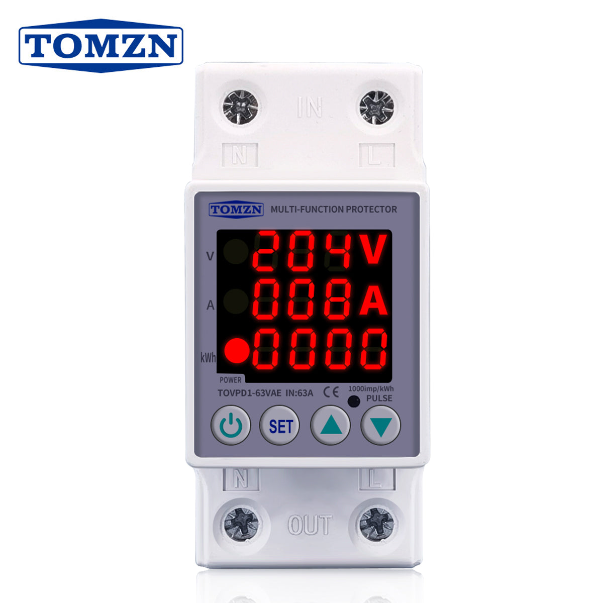 Tomzn 3rd Gen 3in1 voltage protector Over and Under Voltage Protective