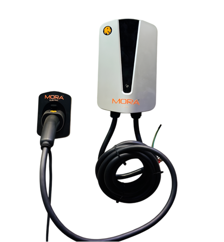 MORA Q8 22kW AC EV Charging Station – 3 Phase Type 2 Charger, 32A, WiFi & RFID, 400V