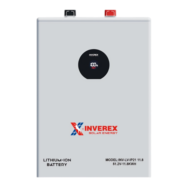 Inverex INV-LV-IP21 11.8kWh Lithium-Ion Battery | 230Ah LiFePO4 Solar Battery | Scalable Energy Storage