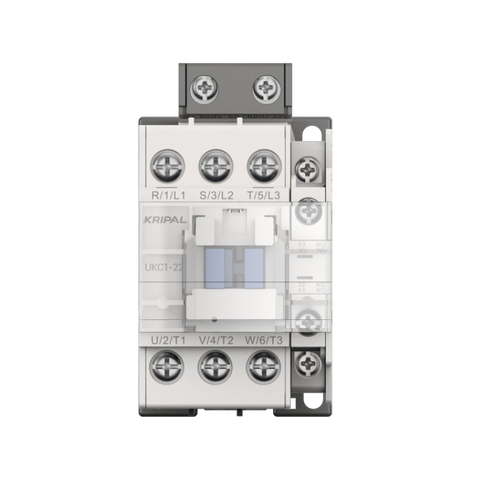 Kripal UKC1-22 AC Contactor 3P 40A 220VAC Coil | 50/60Hz Industrial Contactor