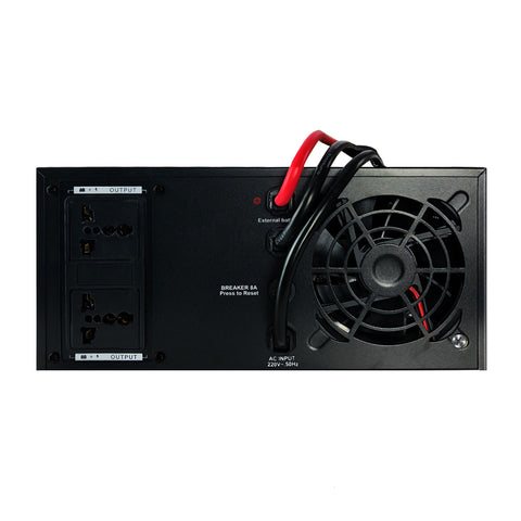 Simtek Pure Sine Wave UPS/Inverter 6 Fans & 6 Lights 1500VA – 1000Watts 24v DC – 1 Year Warranty