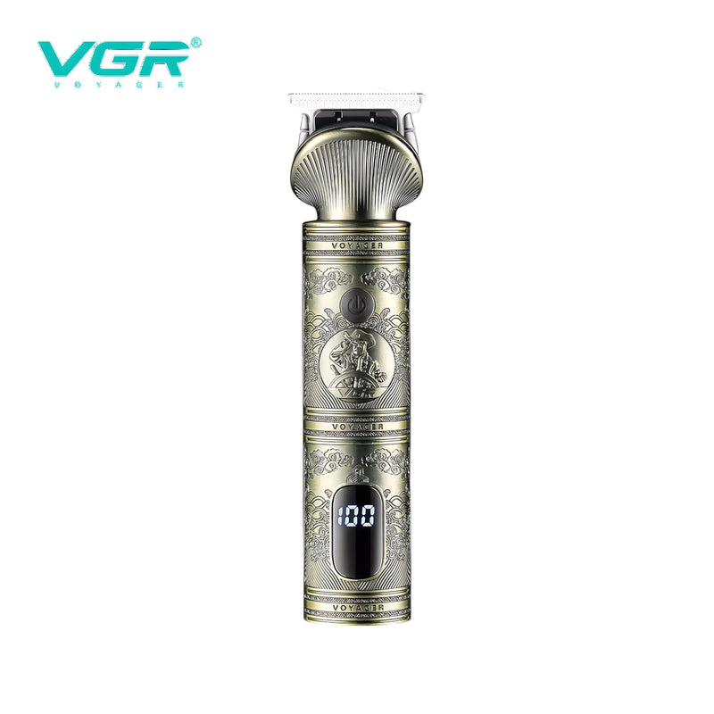 VGR V-962 Professional Cordless Hair Clipper Rechargeable LED Display For Men